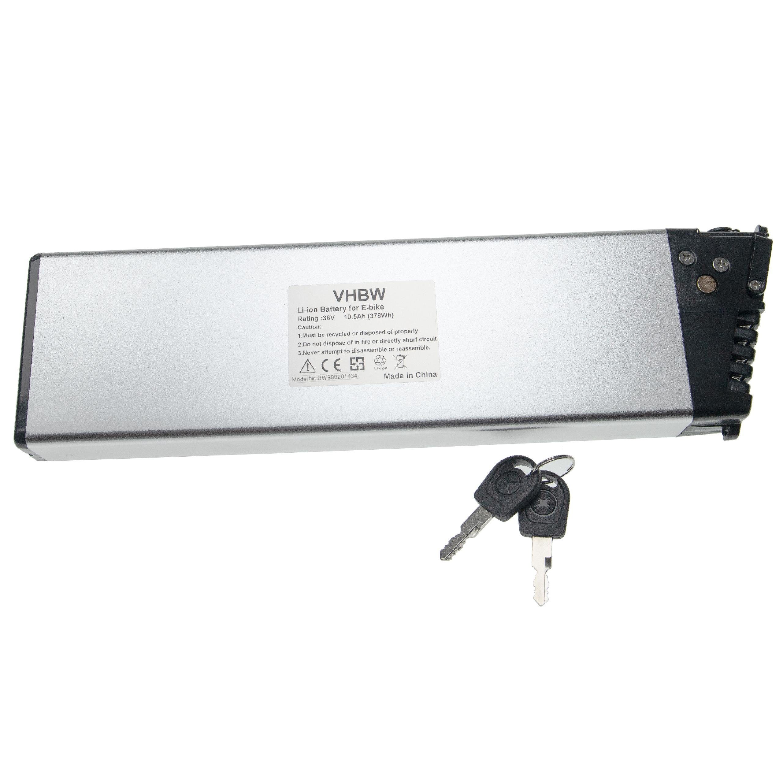 vhbw E-Bike Akku Ersatz für I2-3609 für (10500mAh, 36V, Li-Ion) 10500 mAh