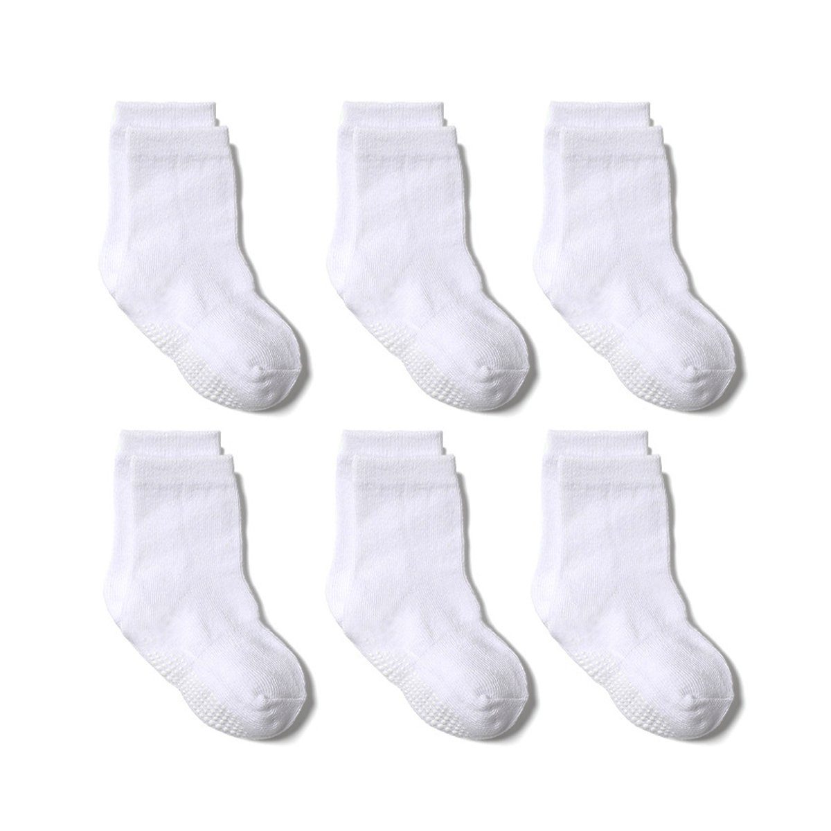 DEBAIJIA Basicsocken 6 Paar Baby Ankle Socken Kleinkinder Baumwolle 0-5 Jahre
