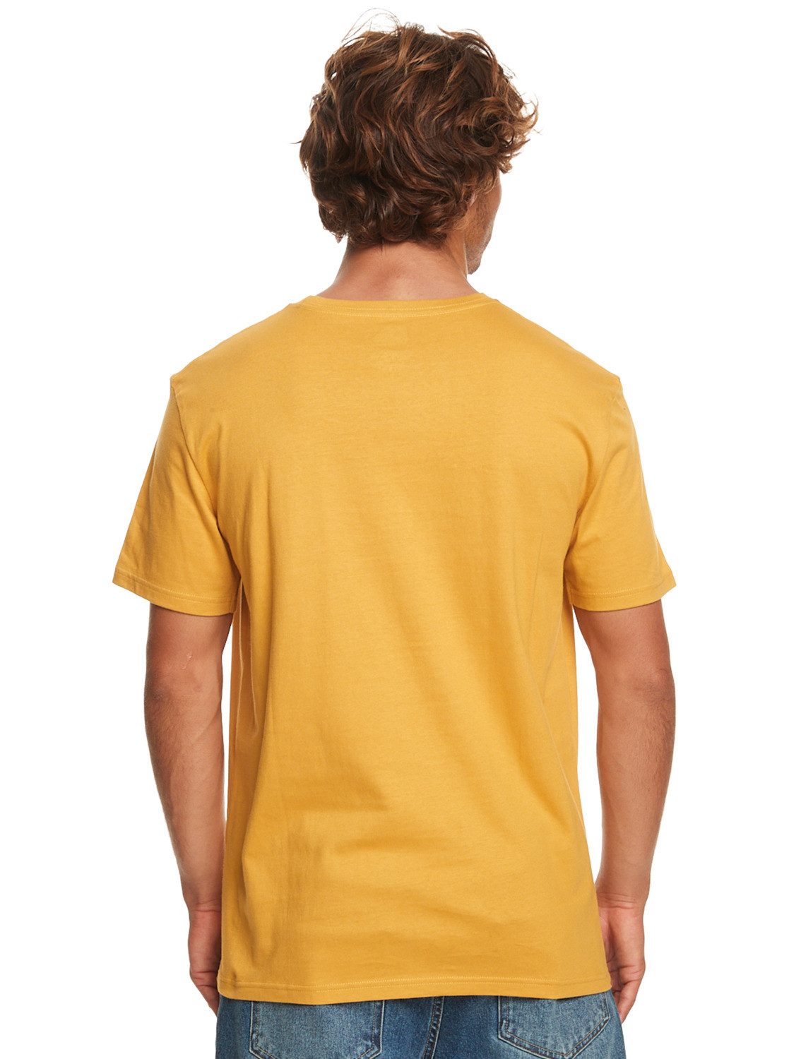 Quiksilver T-Shirt Circle Mustard Trim