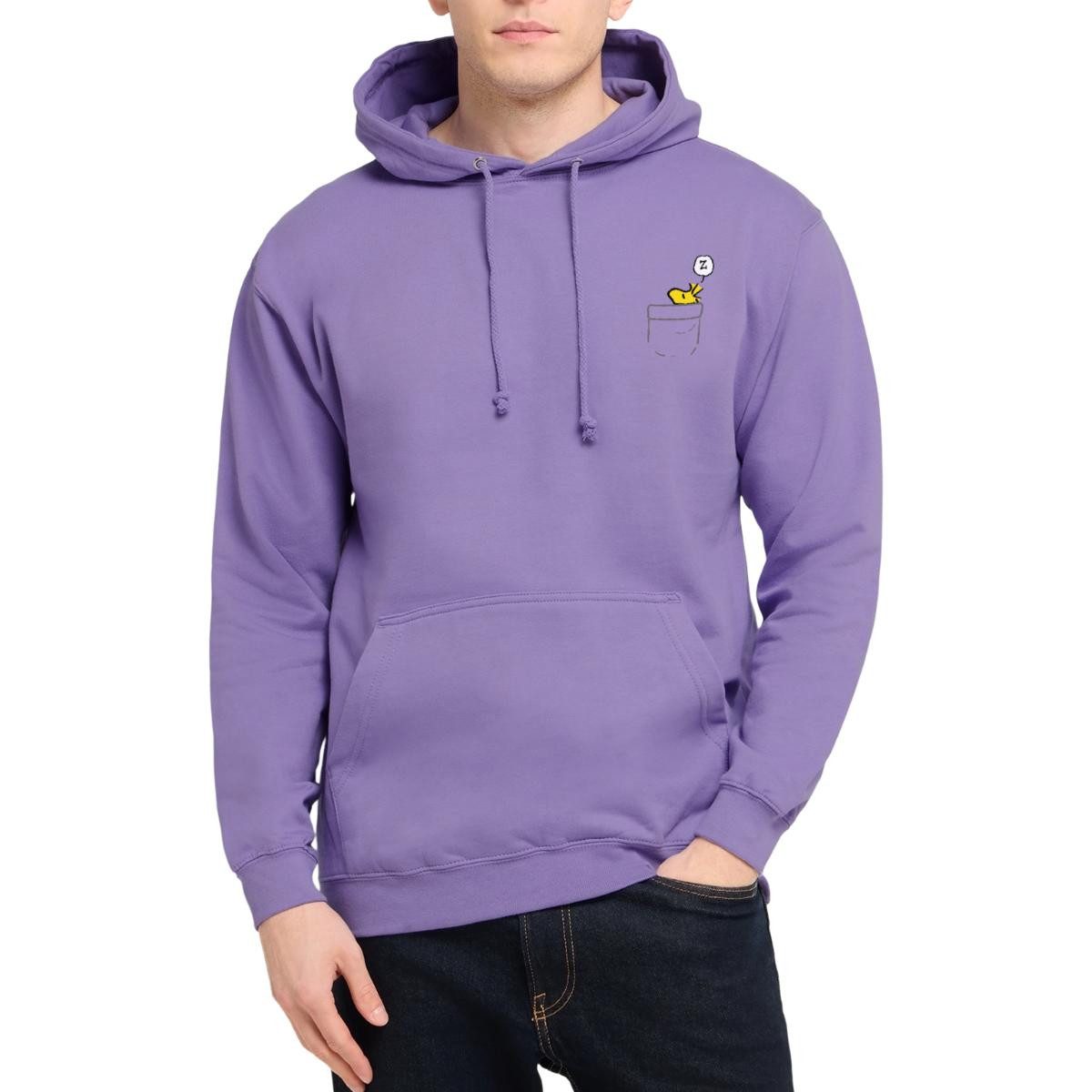 Spreadshirt Hoodie Peanuts Woodstock In A Pocket Taschen-Design Unisex Hoodie (1-tlg)