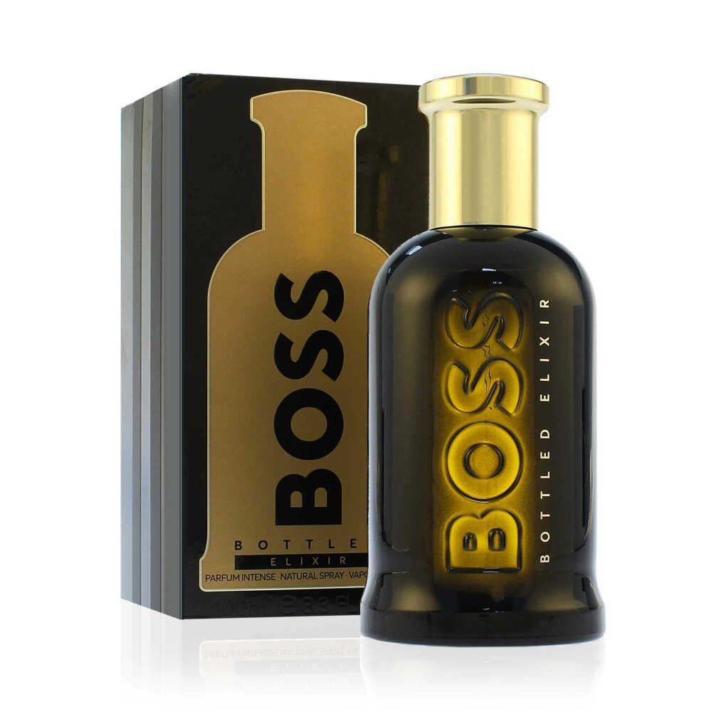 HUGO Eau de Parfum Boss Abgefülltes Elixier Parfum Intense 100ml