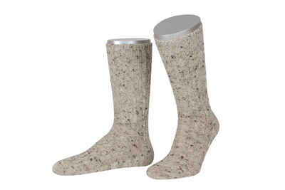 Lusana Традиційні шкарпетки L5694 Schopper-Trachtensocken (grob) Loden Tweed