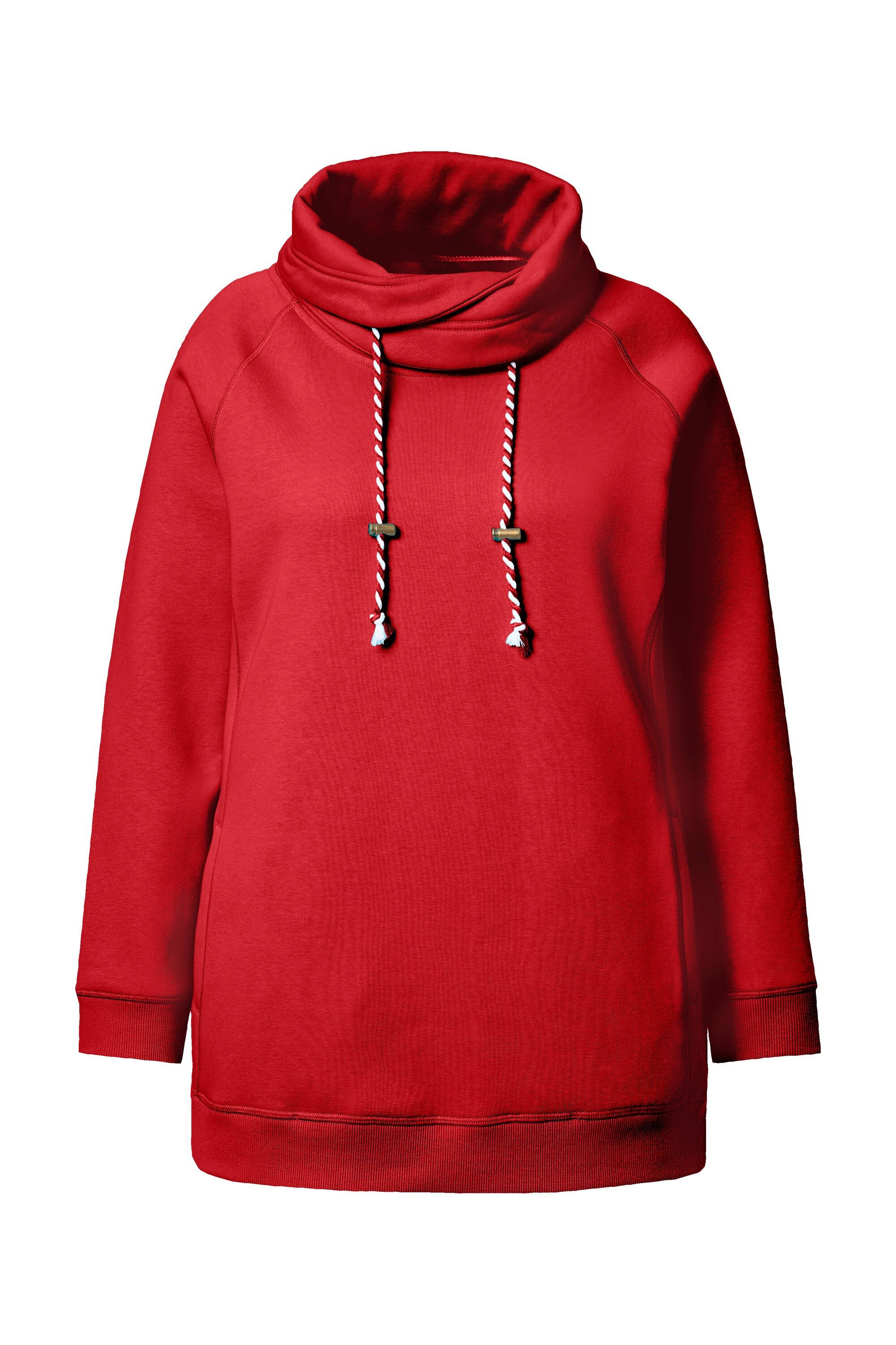 Ulla Popken Sweatshirt Bis 64 Sweatshirt mit Stehkragen Pullover günstig online kaufen