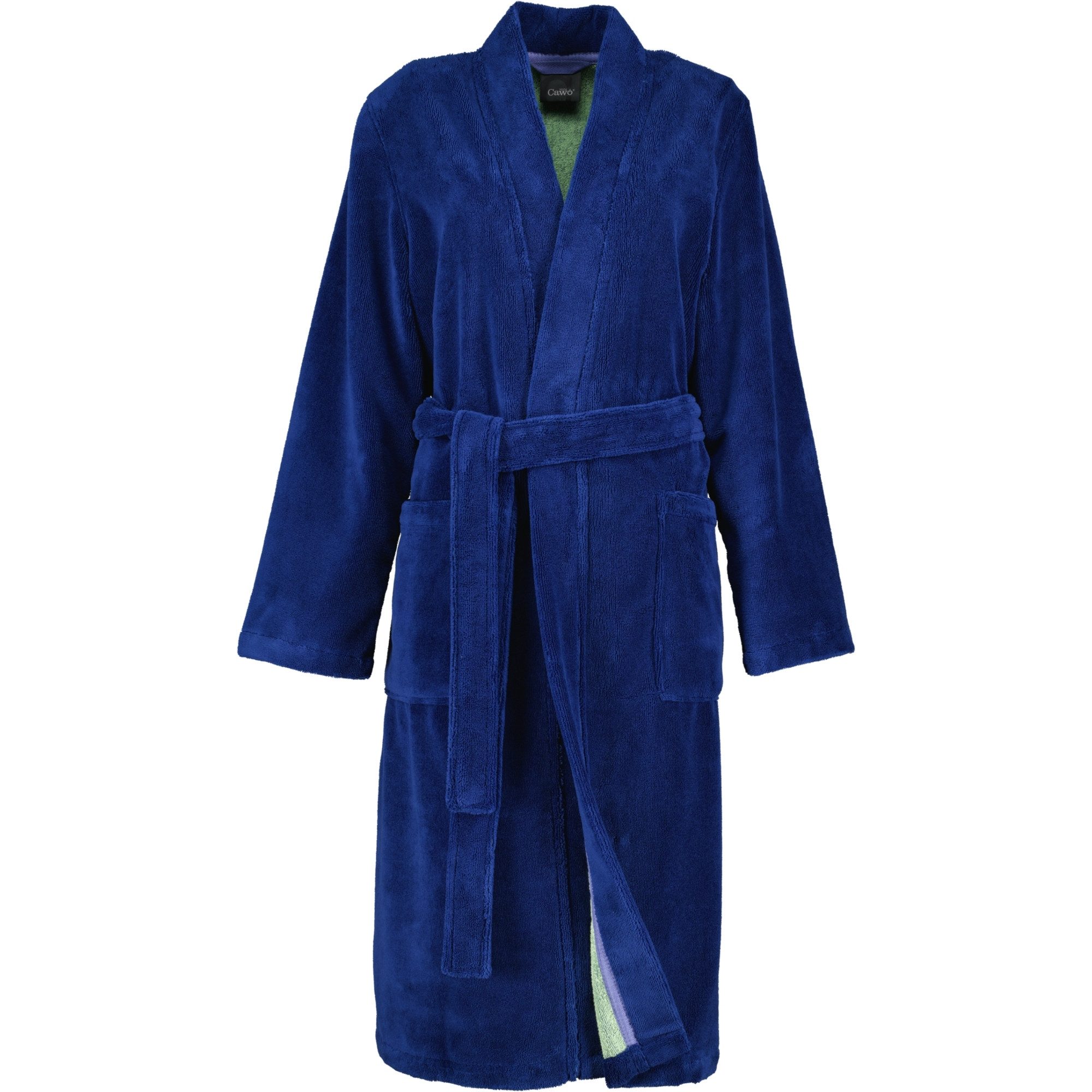 Cawö Home Damenbademantel Kimono 844 Kimono Frottier, Kimono, 45% Baumwolle, 55% Polyester - Innenseite 100% Baumwolle