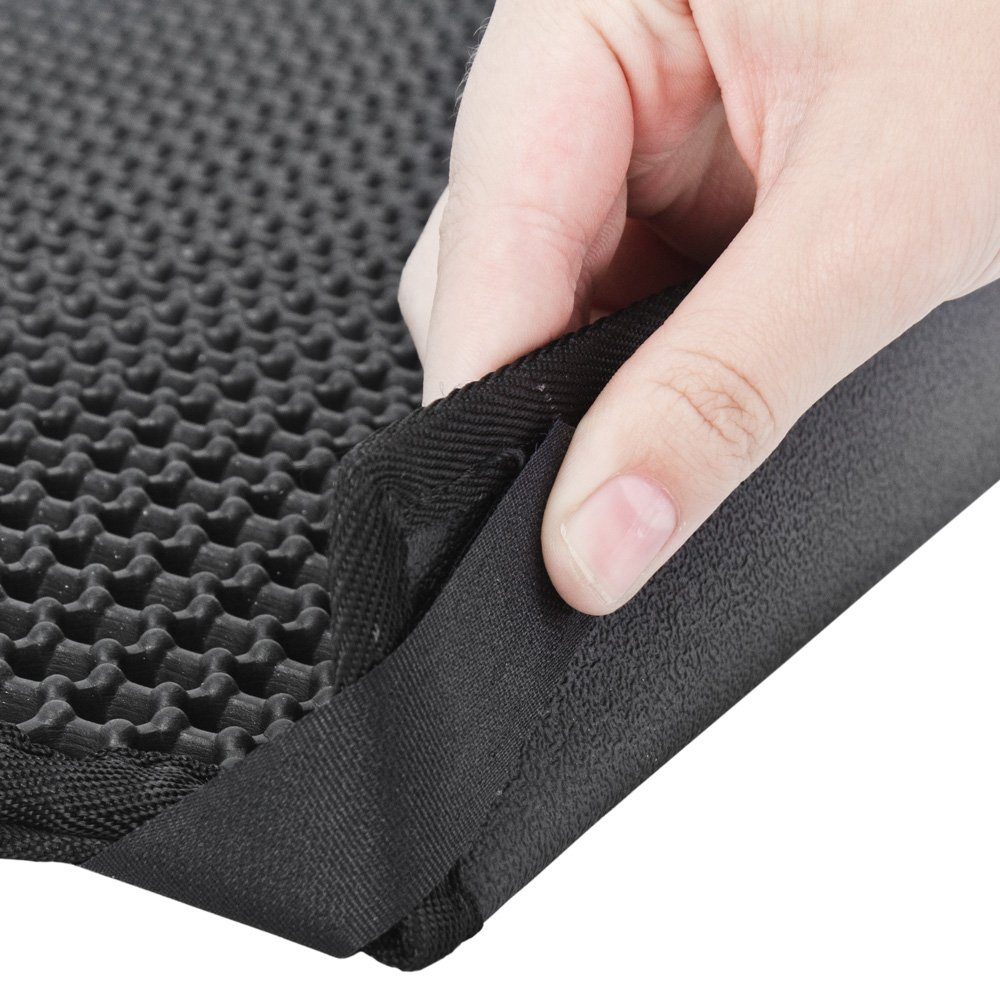 Petigi Katzentoilette Katzenklo Matte Katzenstreu Unterleger Katzenmatte (60x46cm) mit Rand