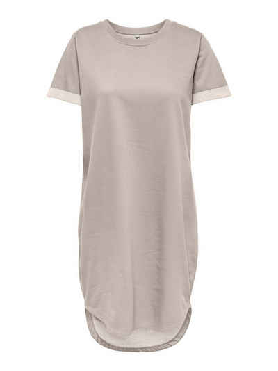 JACQUELINE de YONG Shirtkleid JDYIVY S/S DRESS JRS NOOS - 15174793 (lang, 1-tlg) 3606 in Beige