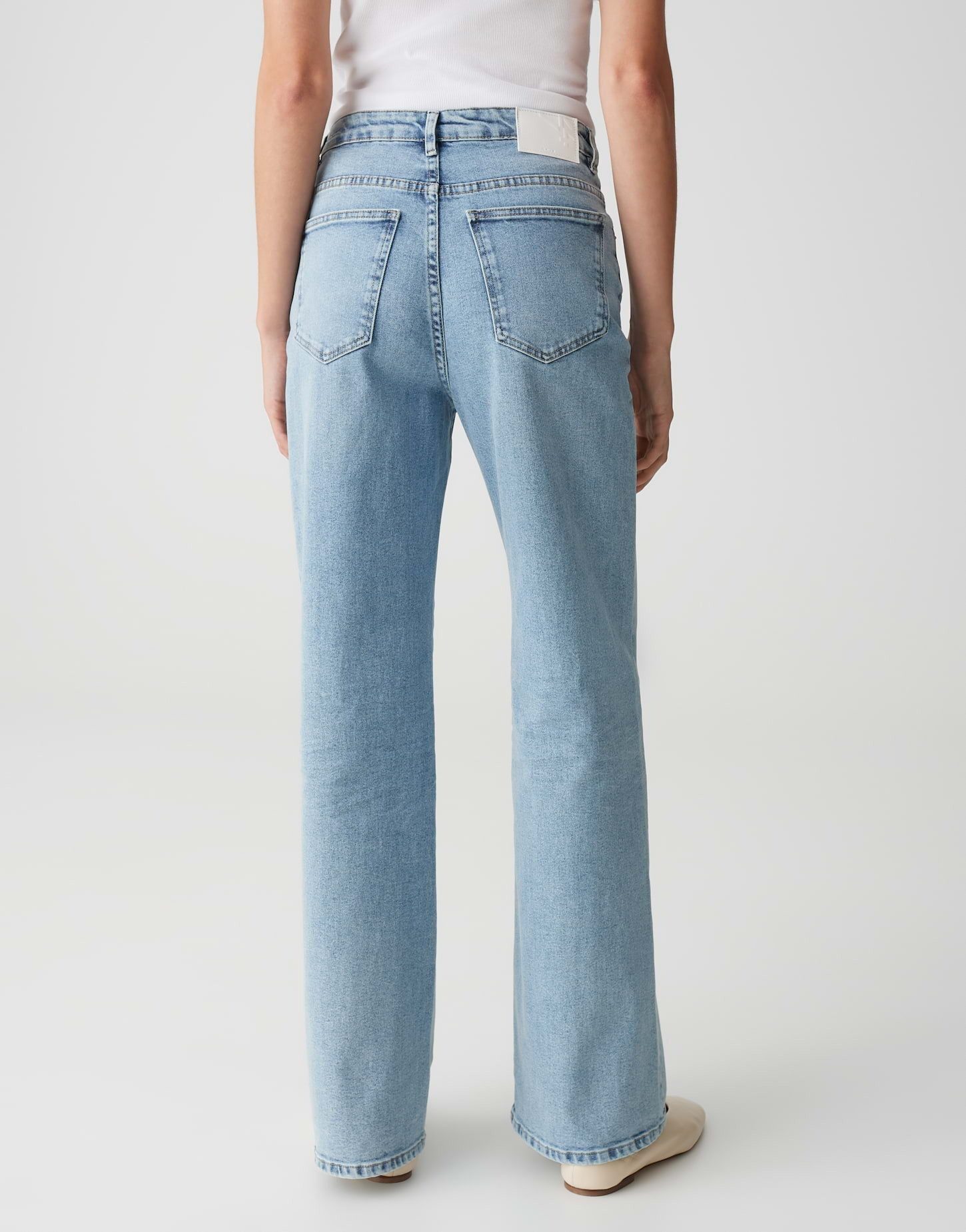 OPUS Weite Jeans MIVY FRESH High Rise aus Spanish Cotton