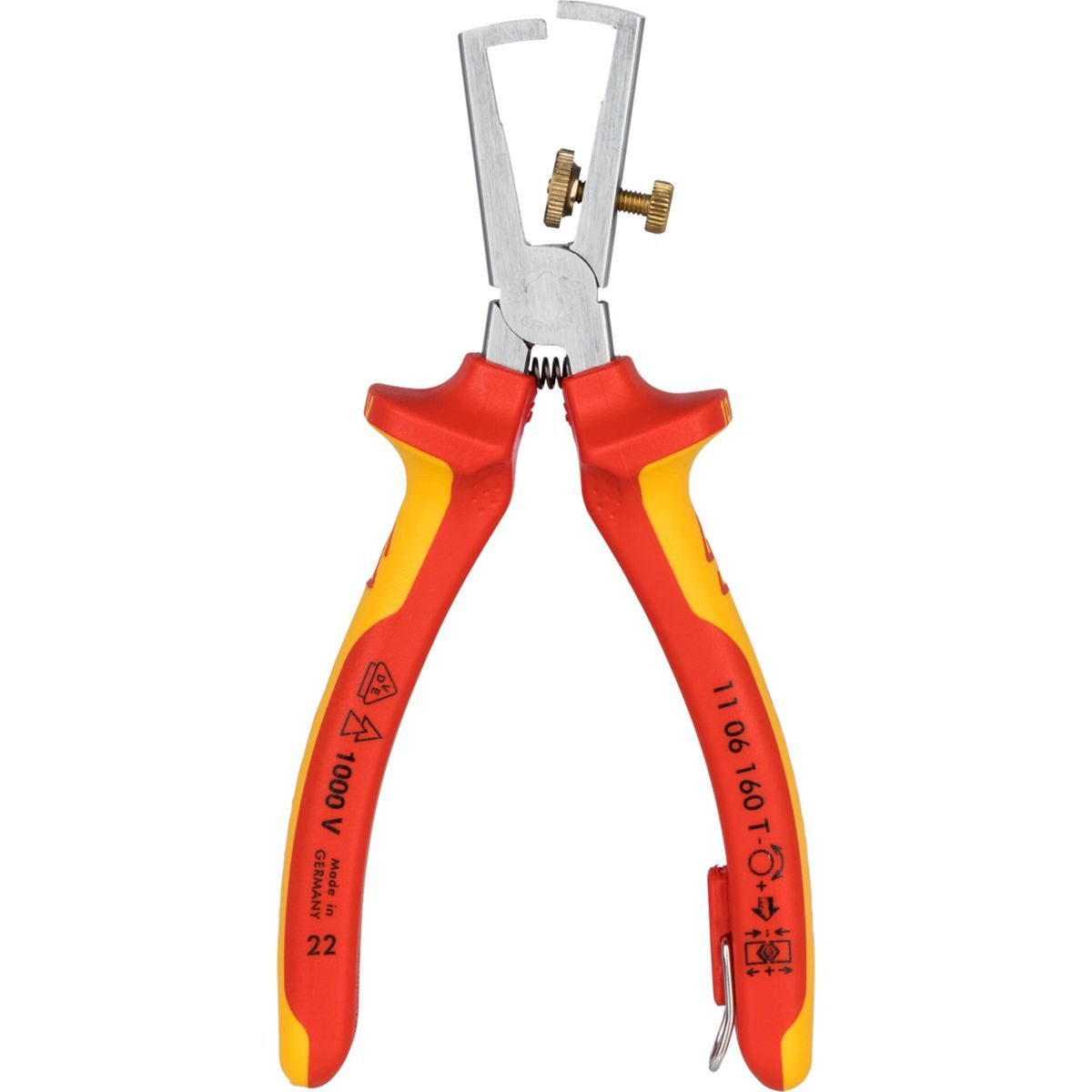 Knipex Zangenset Abisolierzange mit Befestigungsöse