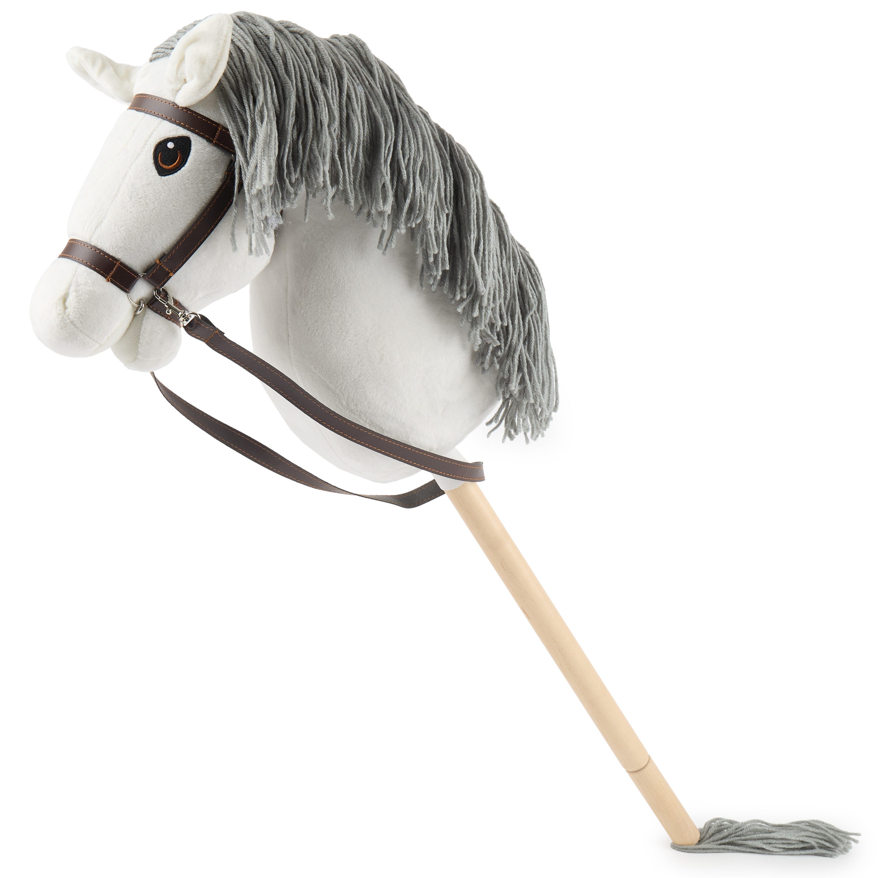 BIECO Steckenpferd Bieco Hobby Horse Steckenpferd Schimmel - Größe