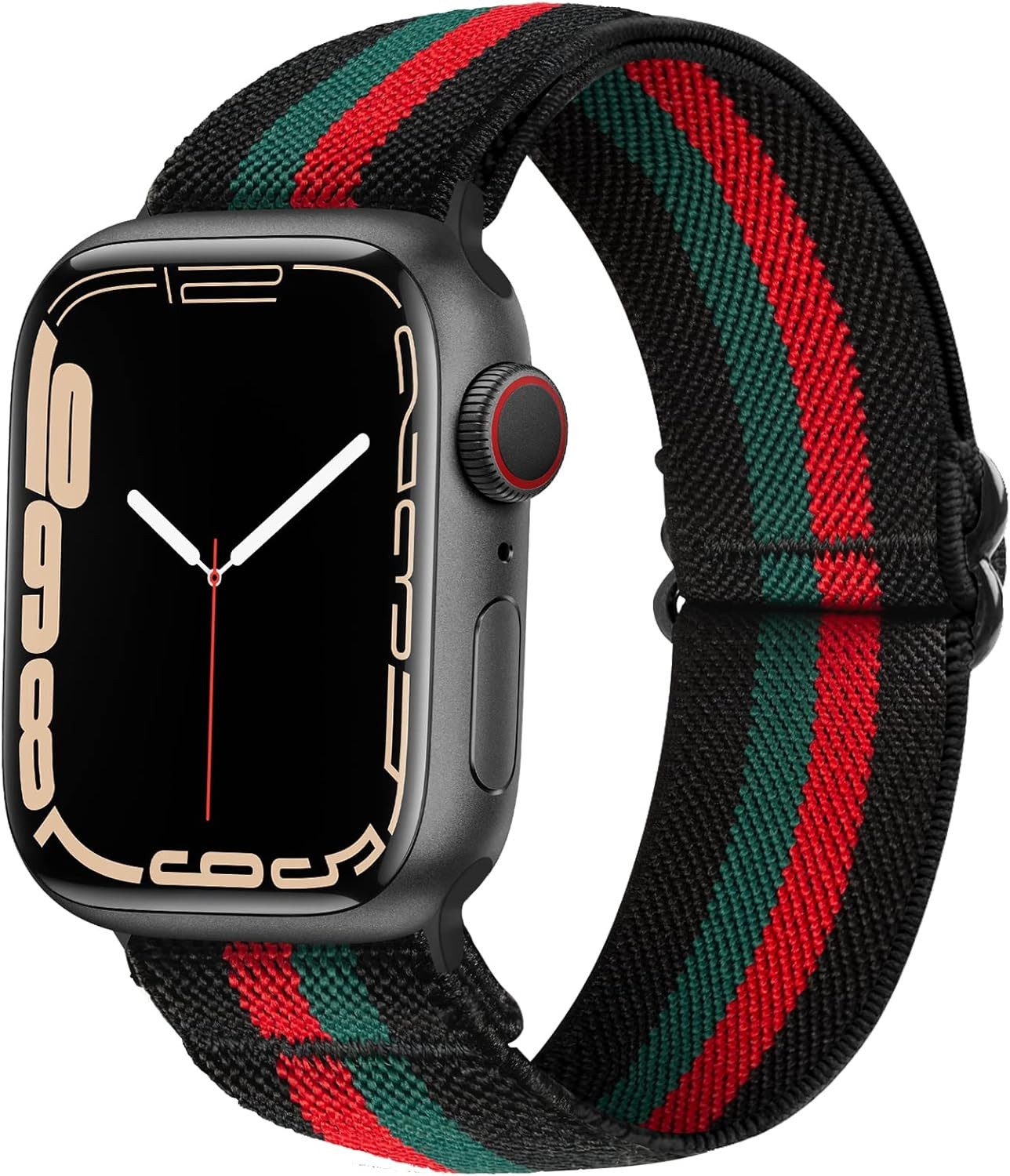 ibettertec Smartwatch-Armband Geflochtenes Armband Kompatibel mit Apple Watch für Damen Herren