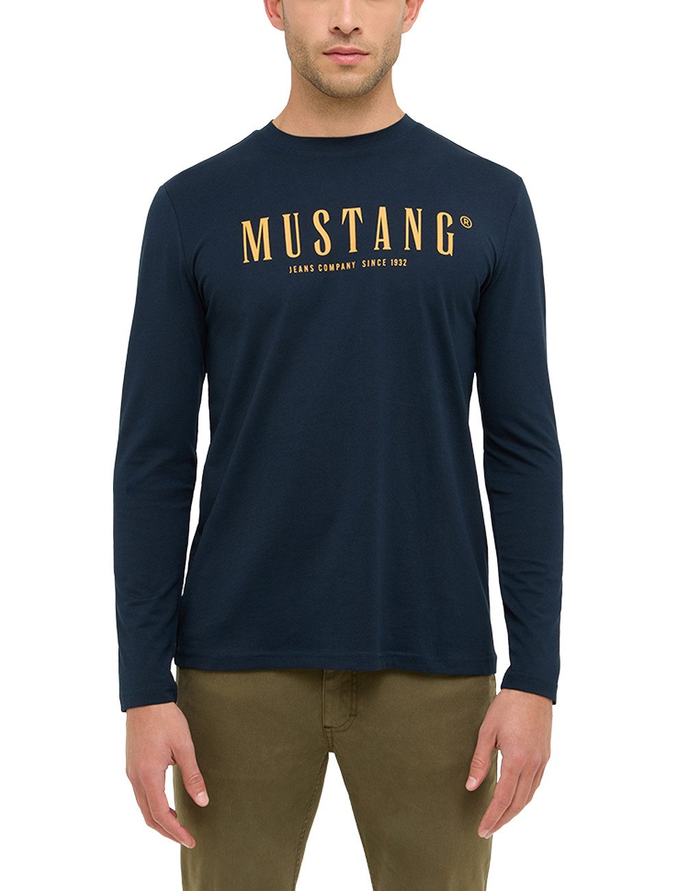 MUSTANG Langarmshirt Style Asheville Auch ideal zum Unterziehen günstig online kaufen