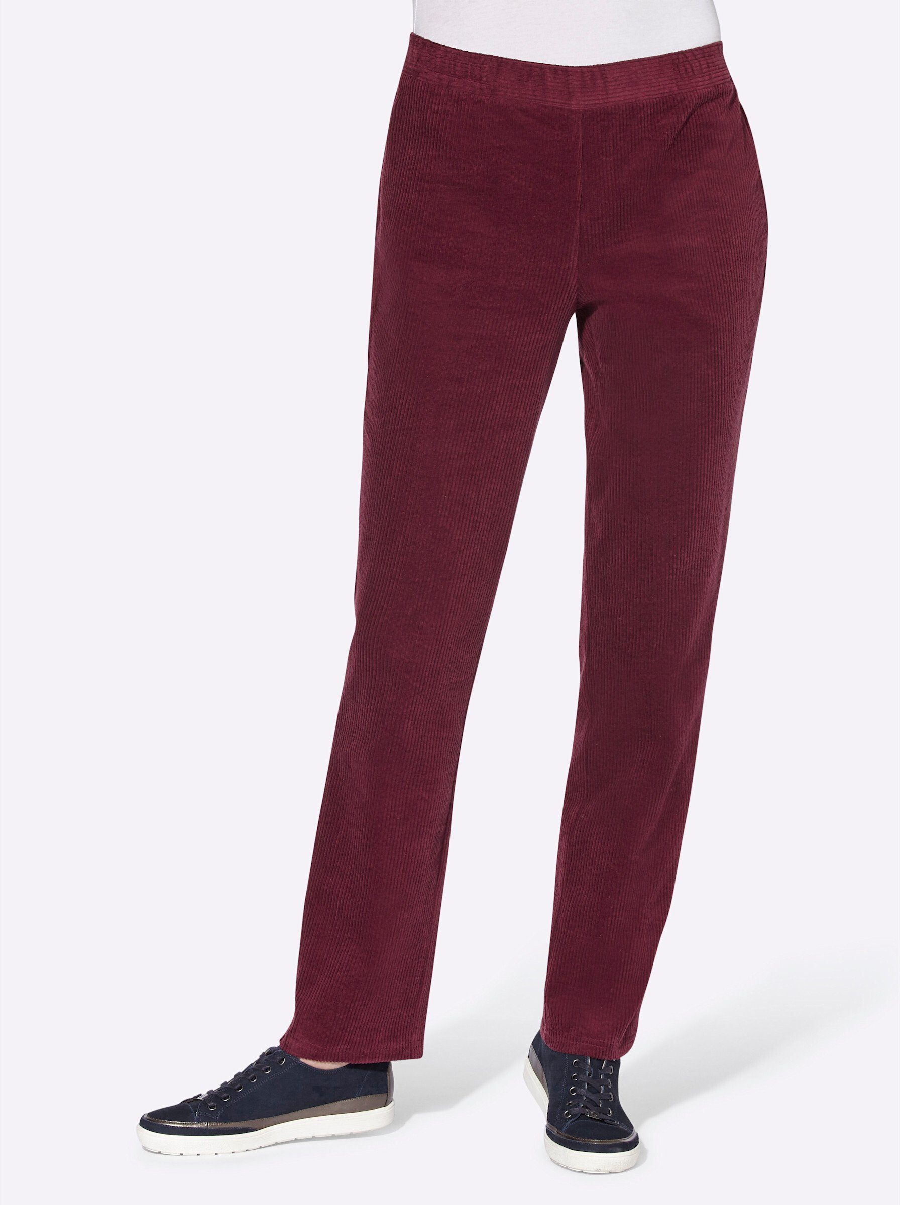 Sieh an! Jerseyhose Cordhose Innenbeinlänge ca. günstig online kaufen