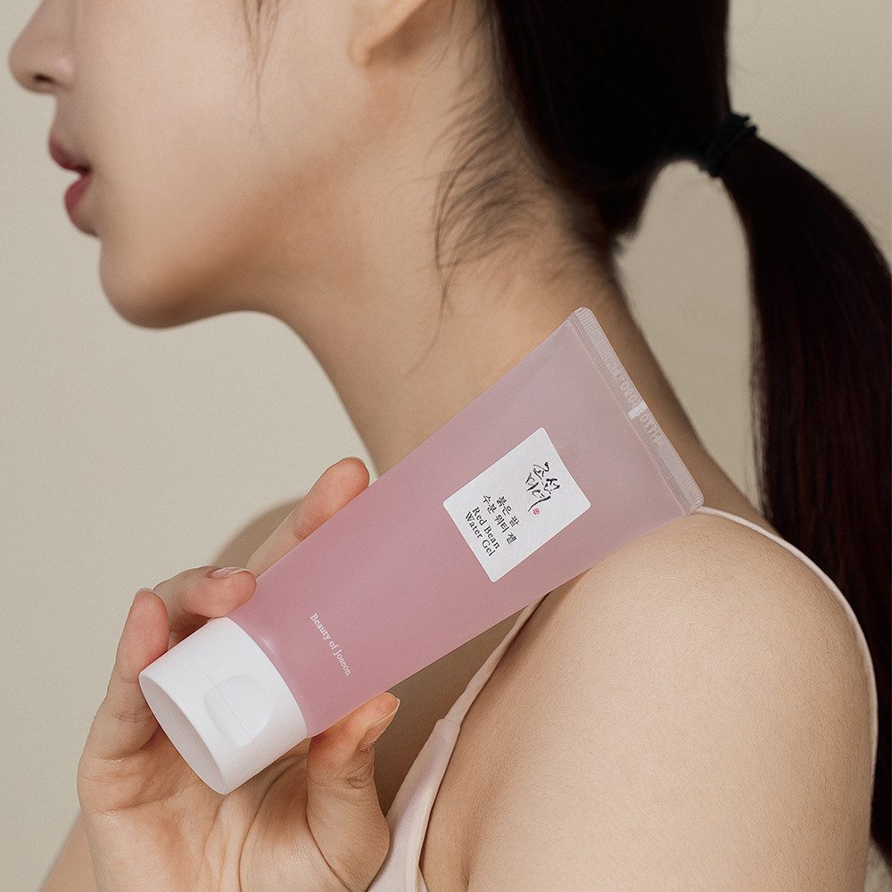 Beauty of Joseon Gesichtsgel RED BEAN WATER GEL, für fettige Haut, zieht schnell ein und hydratisiert effektiv