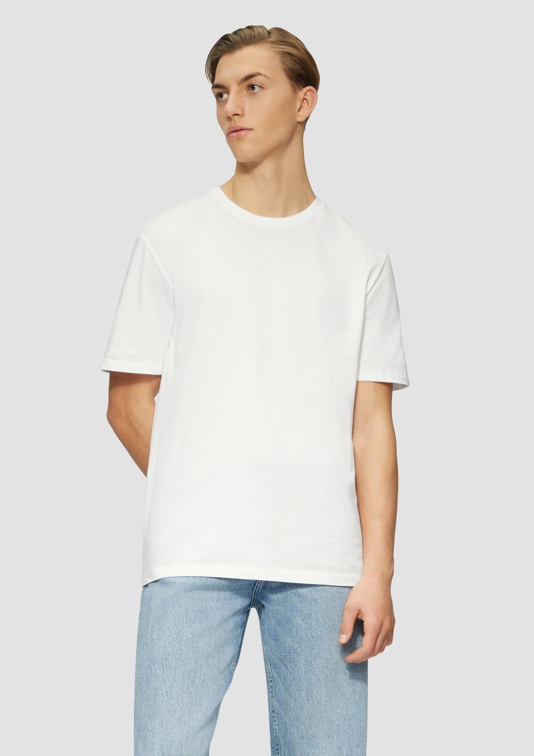 QS T-Shirt Basic (2-tlg) Rundhals, kurzarm, günstig online kaufen