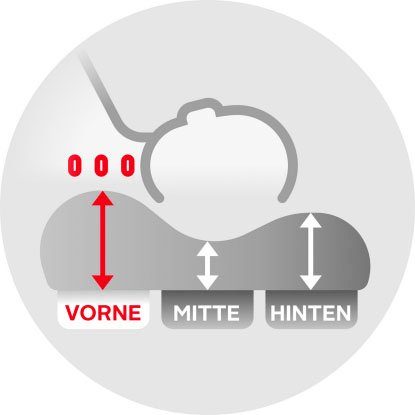 fan Nackenstützkissen Vario 2, Füllung: Mit Füllung, Seitenschläfer, Rückenschläfer – Bild 4 von 4