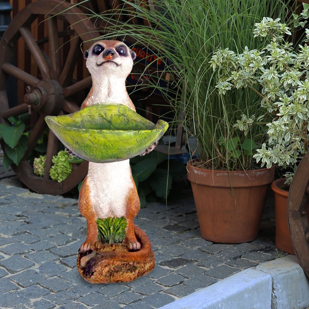 Harms Import Vogeltränke, Vogeltränke stehend grün Vogel Tränkebecken Garten Vogelbad Garten