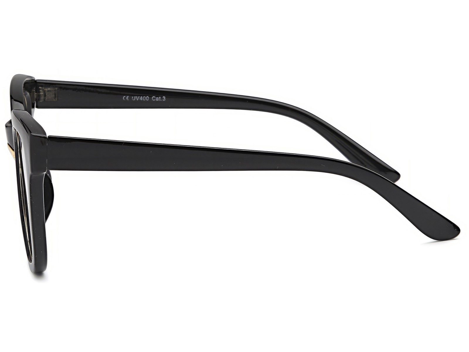 styleBREAKER Sonnenbrille Nerd Sonnenbrille mit Kunststoff Metall Rahmen (1-St)