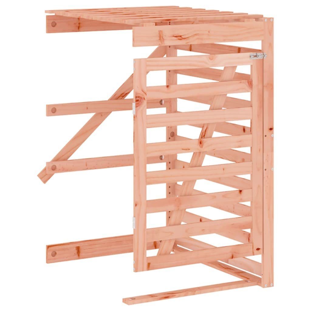 vidaXL Mülltonnenbox Erweiterung für Mülltonnenbox Massivholz Douglasie Abfallbehälter Verk