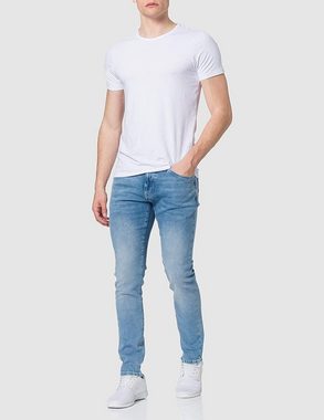 Mavi Skinny-fit-Jeans James Bleach Skinny Comfort Mittelschwere Denimqualität mit geringem Stretchanteil
