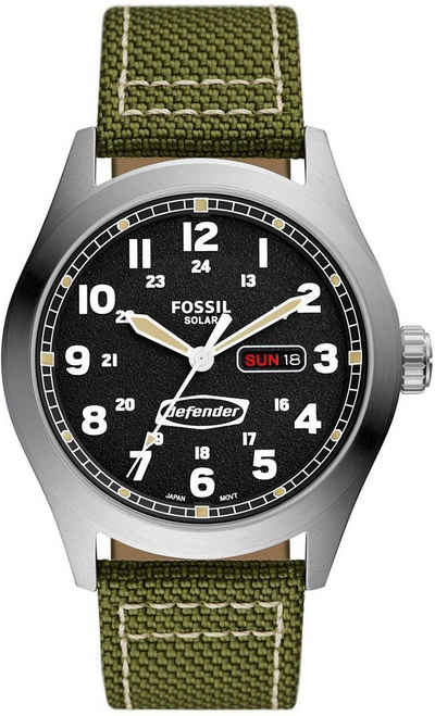 Fossil Solaruhr DEFENDER, FS5977, limited edition