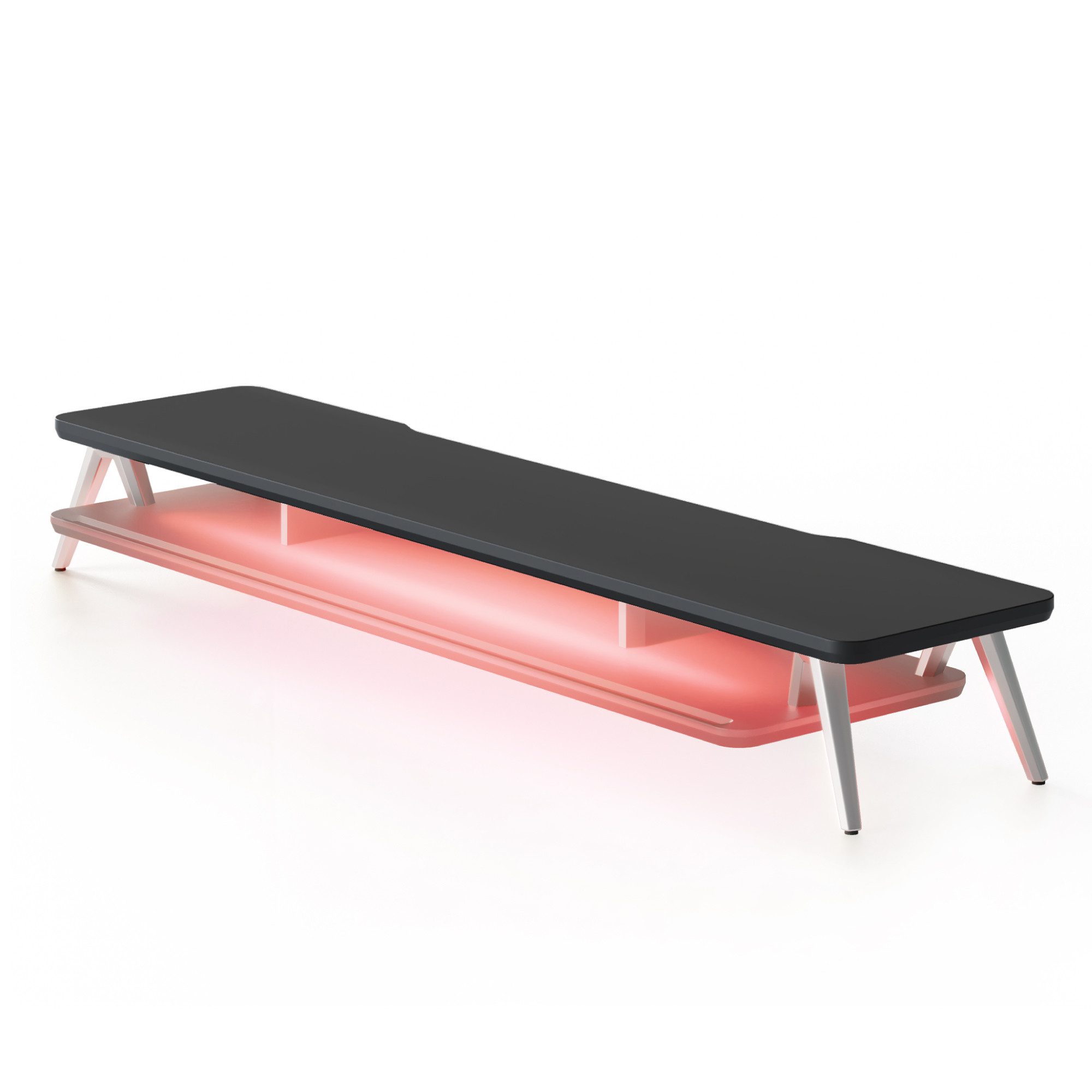 Fenge Monitorständer Bildschirmständer mit LED Lights