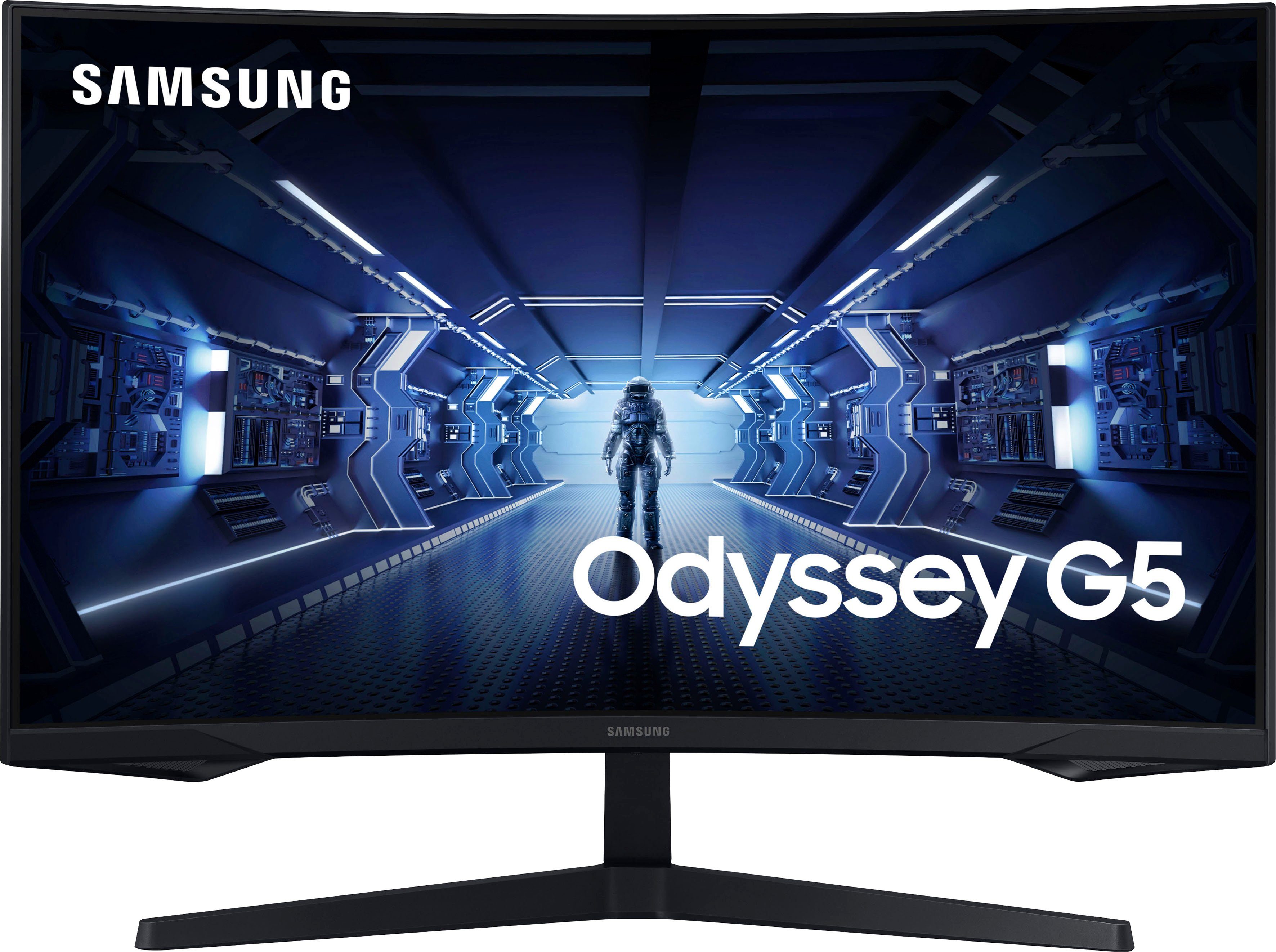 VA x (68,6 G5 1440 144 LED, 2560 cm/27 Reaktionszeit, 1 (MPRT) Odyssey px, Curved-Gaming-LED-Monitor ", WQHD, Hz, ms Samsung C27G54TQBU 1ms