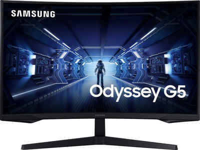 Samsung Odyssey G5 C27G54TQBU LCD-Monitor (68,6 cm/27 ", 2560 x 1440 px, WQHD, 1 ms Reaktionszeit, 144 Hz, VA LED)