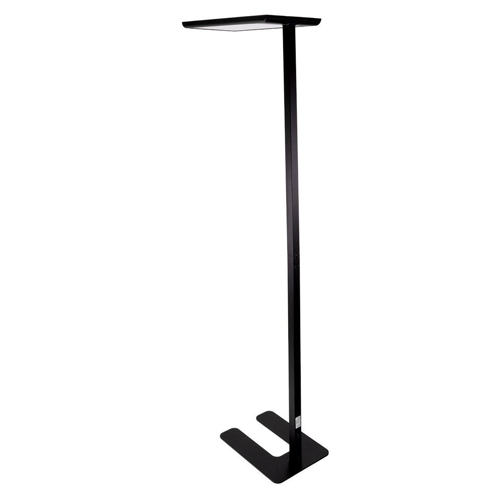 LUXULA LED Stehlampe LUXULA LED Stehleuchte 100 W 4000 K Neutralweiß Schwarz, Neutralweiß – Bild 2 von 5