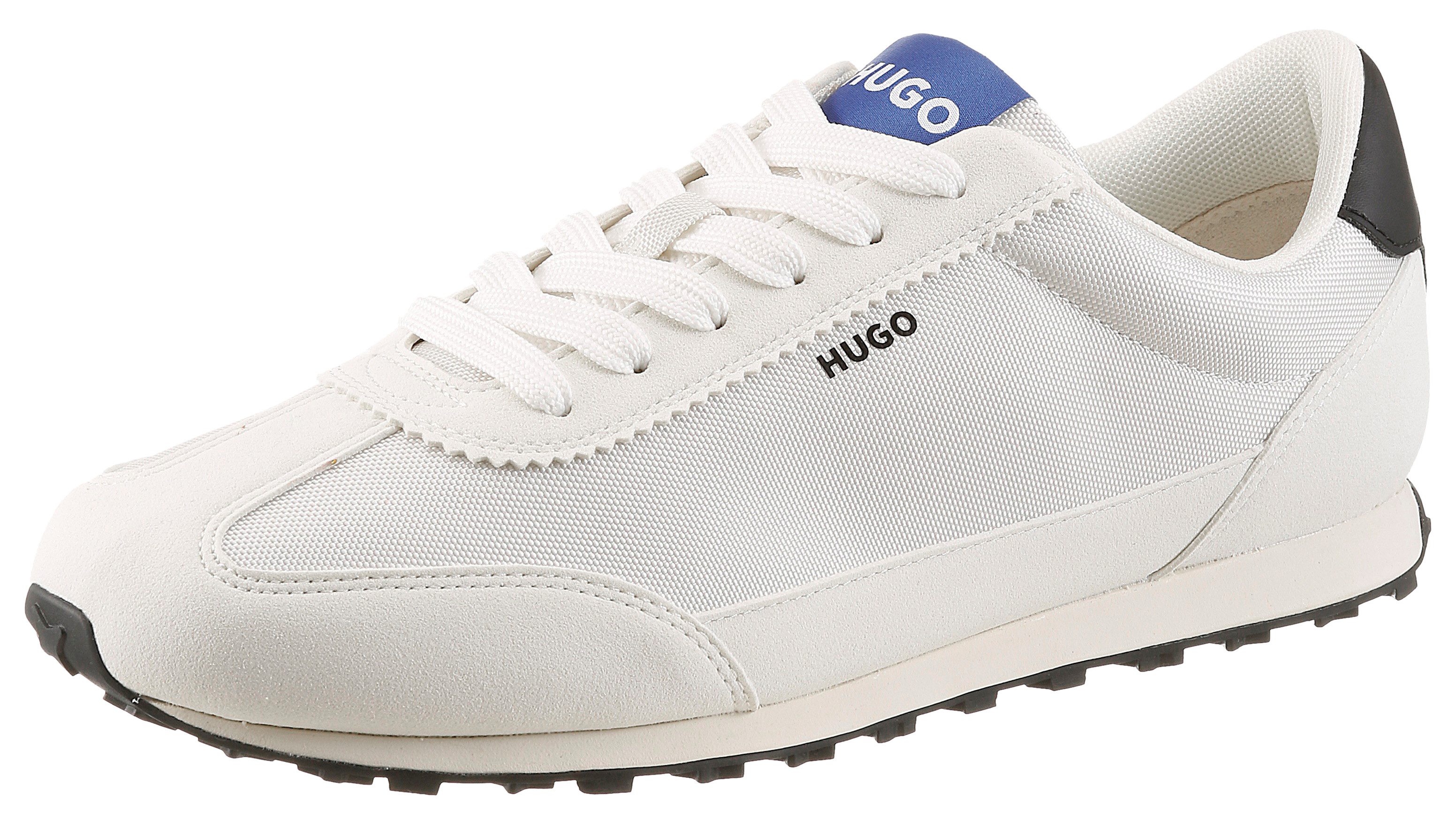 HUGO Blue Jared_runn Sneaker Schnürschuh, Halbschuh, Freizeitsneaker mit leichter Laufsohle