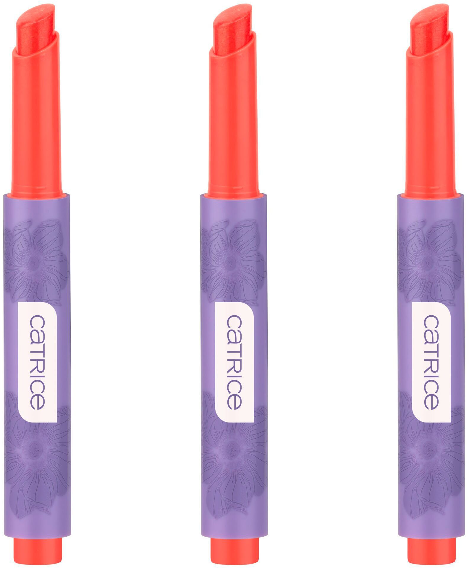 Catrice Lippenpflegestift SPRING AWAKENING Lip Perfector, 3-tlg., Butterweiche Textur, aufpolsternder Effekt, schimmerndes Finish.