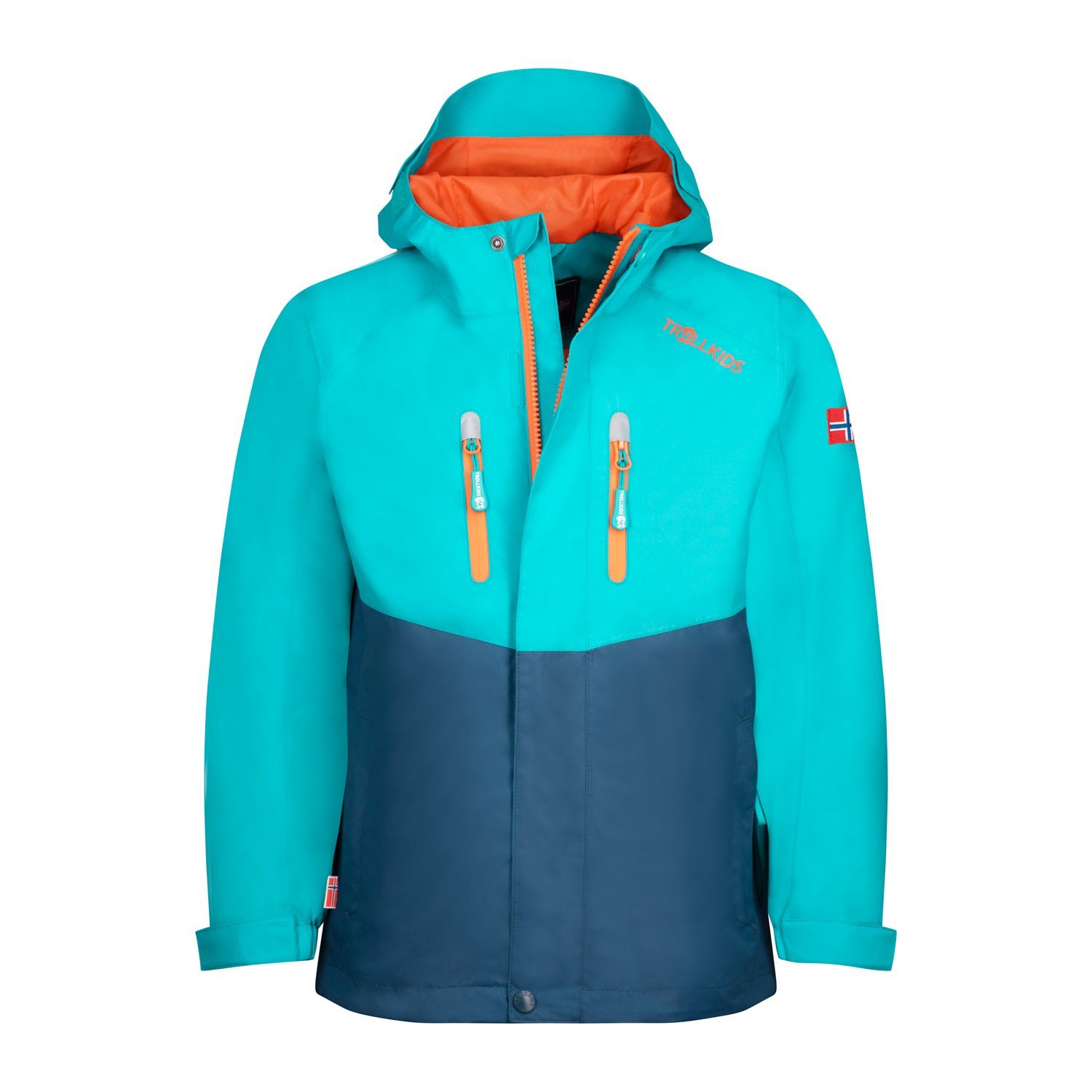 TROLLKIDS Regenjacke Nusfjord Wasserdicht