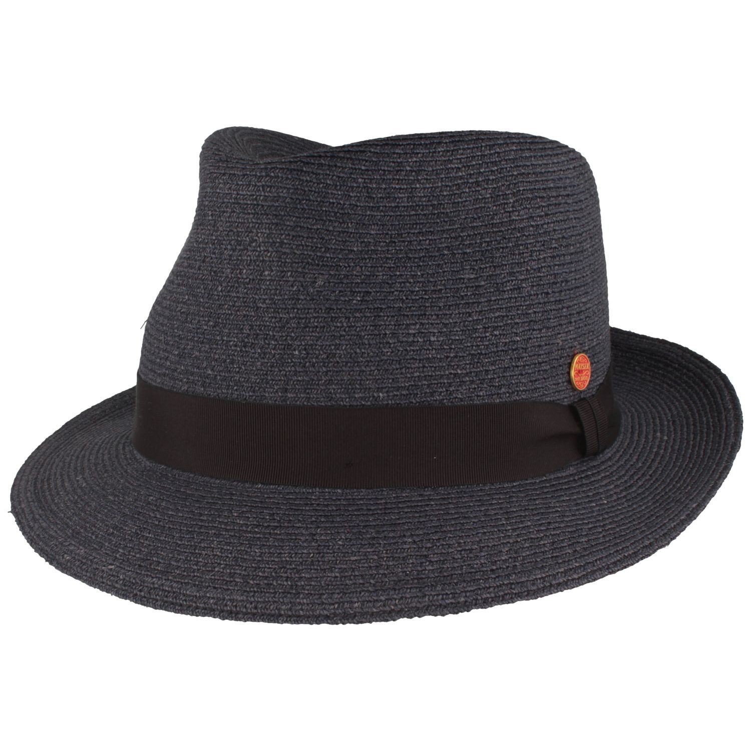 Mayser Strohhut knautschbarer Trilby Maleo mit UV Schutz 80