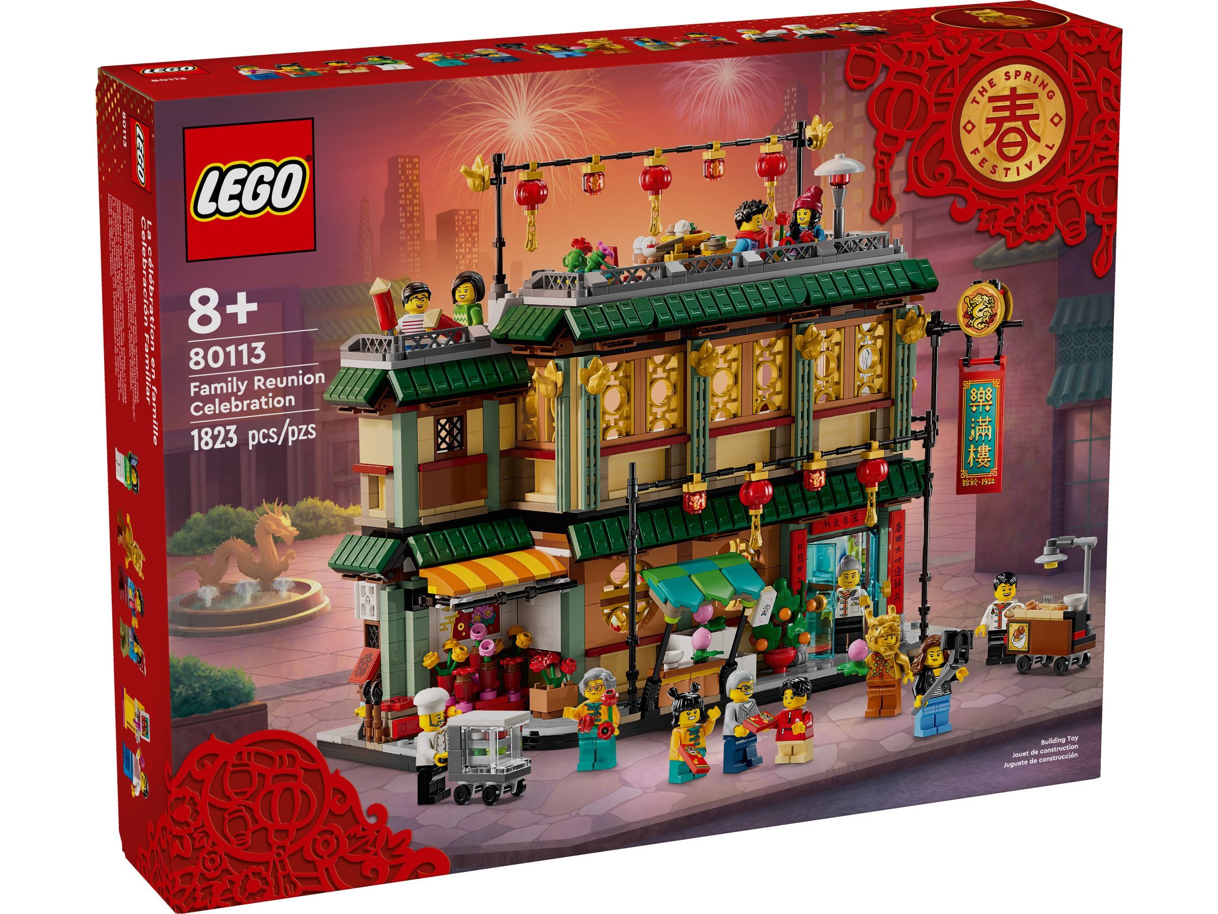 LEGO® LEGO® Seasonal 80113 Familientreffen Konstruktionsspielsteine, (1823 St)