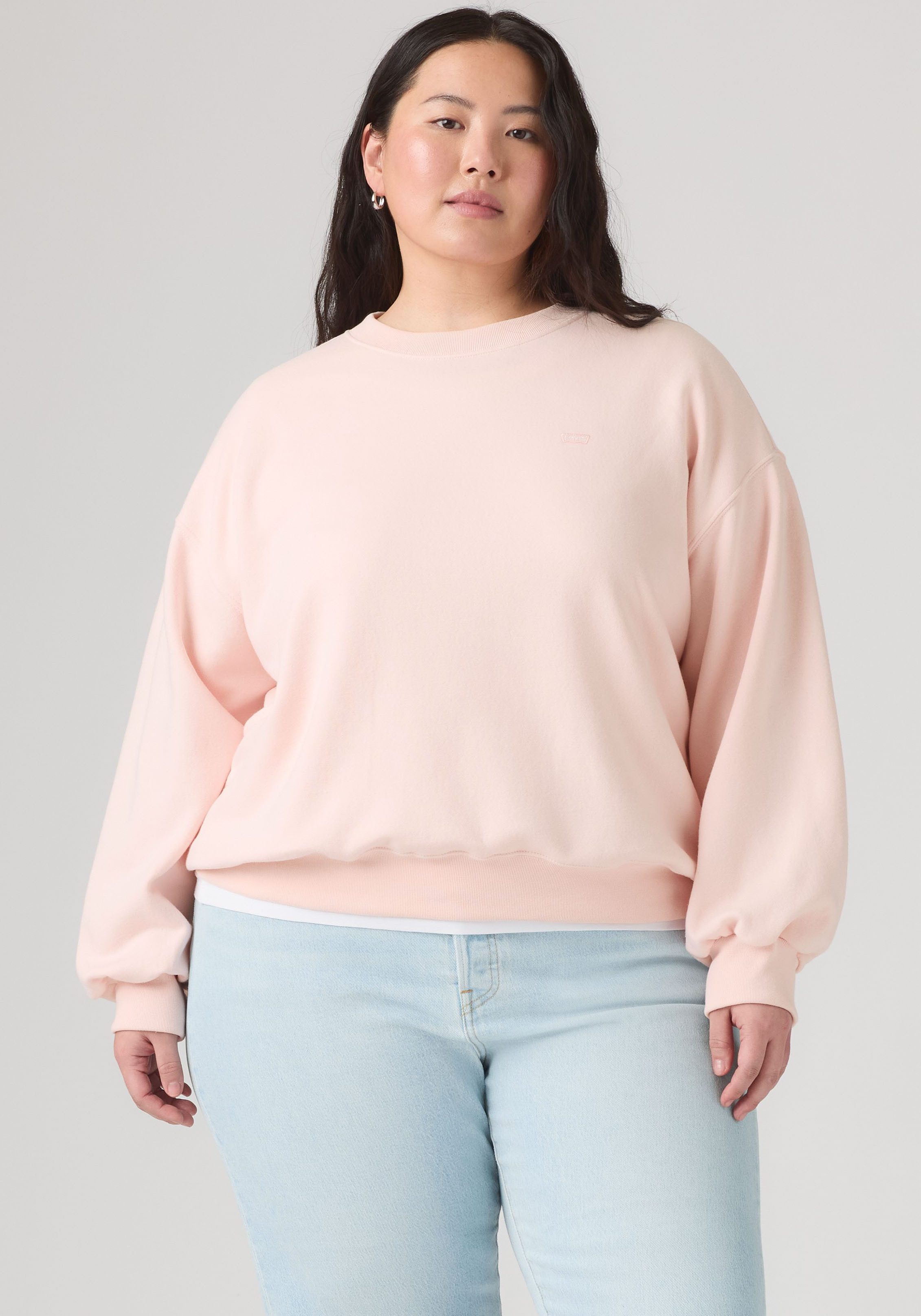 Levi's® Plus Sweatshirt PL EVERYDAY CREW SWEATSHIRT Baumwollmix