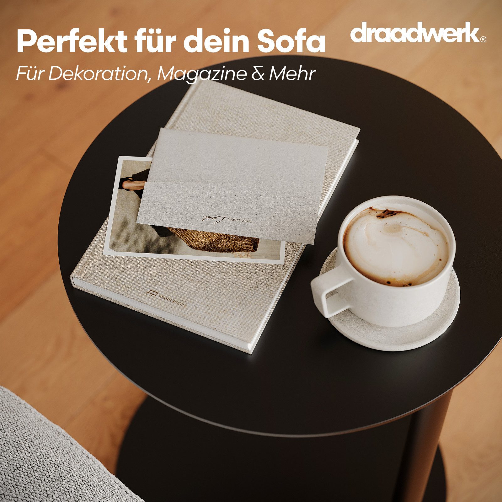 draadwerk® Couchtisch Sofatisch 40cm Metall/Rund günstig online kaufen