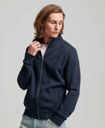 Superdry Sweatjacke VINTAGE LOGO EMB ZIP TRACK Eclipse Navy