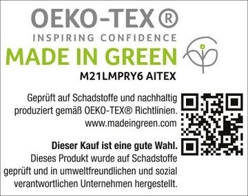 Bettwäsche Check in Gr. 135x200, 155x220 oder 200x200 cm, OTTO products, Renforcé (Bio-Baumwolle), 2 teilig, Bettwäsche aus Bio-Baumwolle, nachhaltige Bettwäsche im Karo-Design