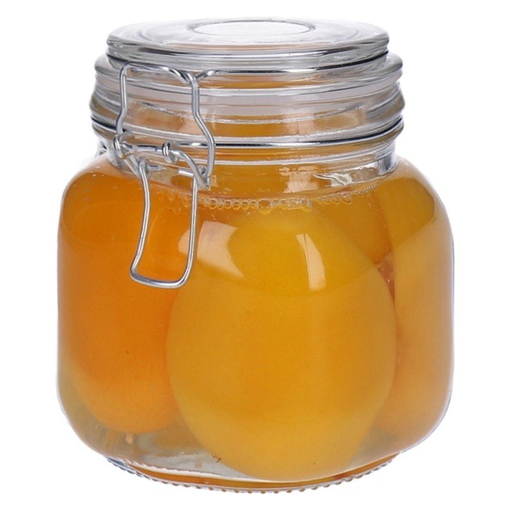 TP Frischhaltedose Glasbehälter mit Bügelverschluss, Drahtbügelglas, Vorratsglas - luftdi