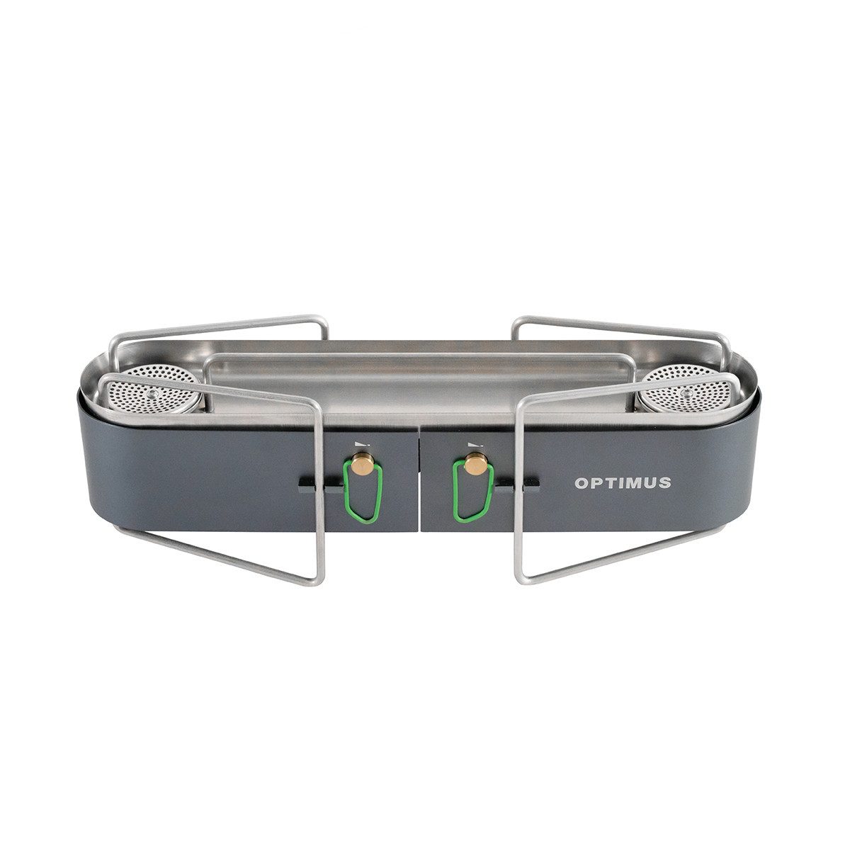 OPTIMUS Camping-Gasgrill Optimus Gemini II Zwei-Flammen-Kocher