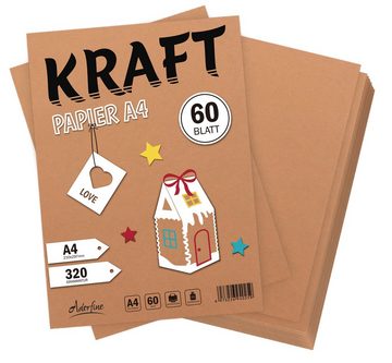 Homewit Kraftpapier 60er-Pack Kraftpapier für Hochzeit