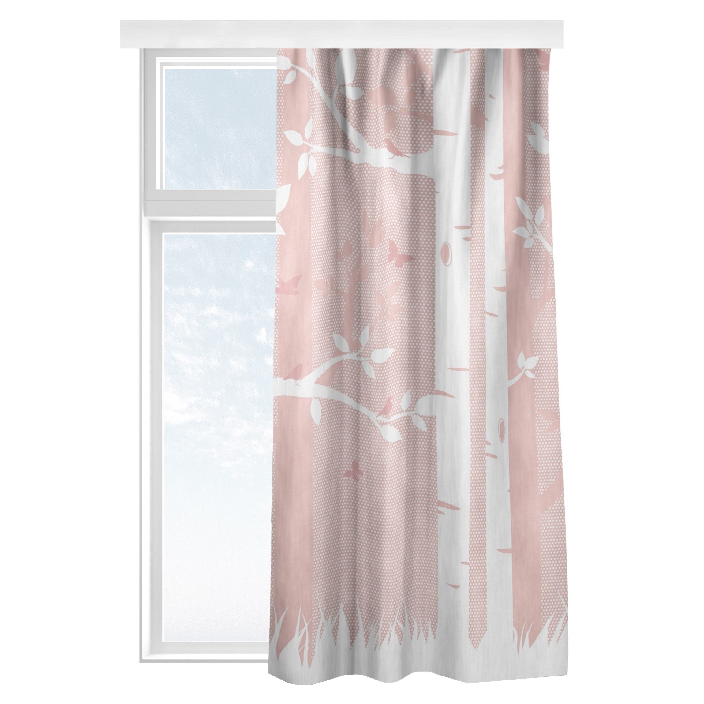 Bilderdepot24 Vorhang 0 (1 St), Multifunktionsband, blickdicht, Samt, Schie günstig online kaufen