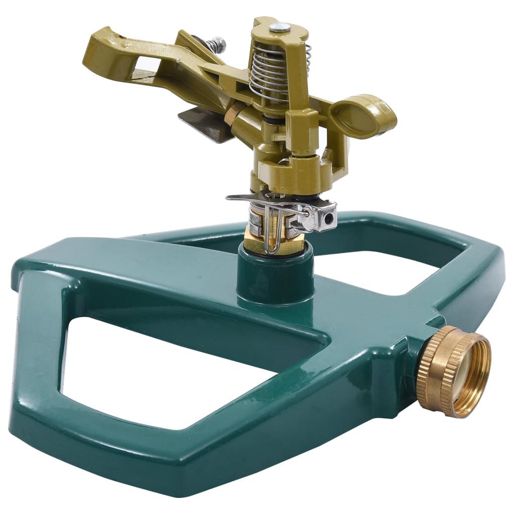 Bewässerungssystem Rotierender Sprinkler Grün 21×22×13 cm Metall