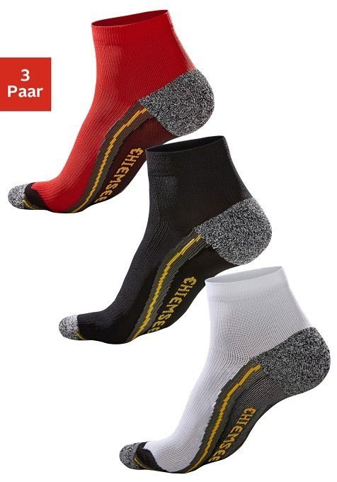 Chiemsee Wandersocken (Packung, 3-Paar) mit Komfortbündchen