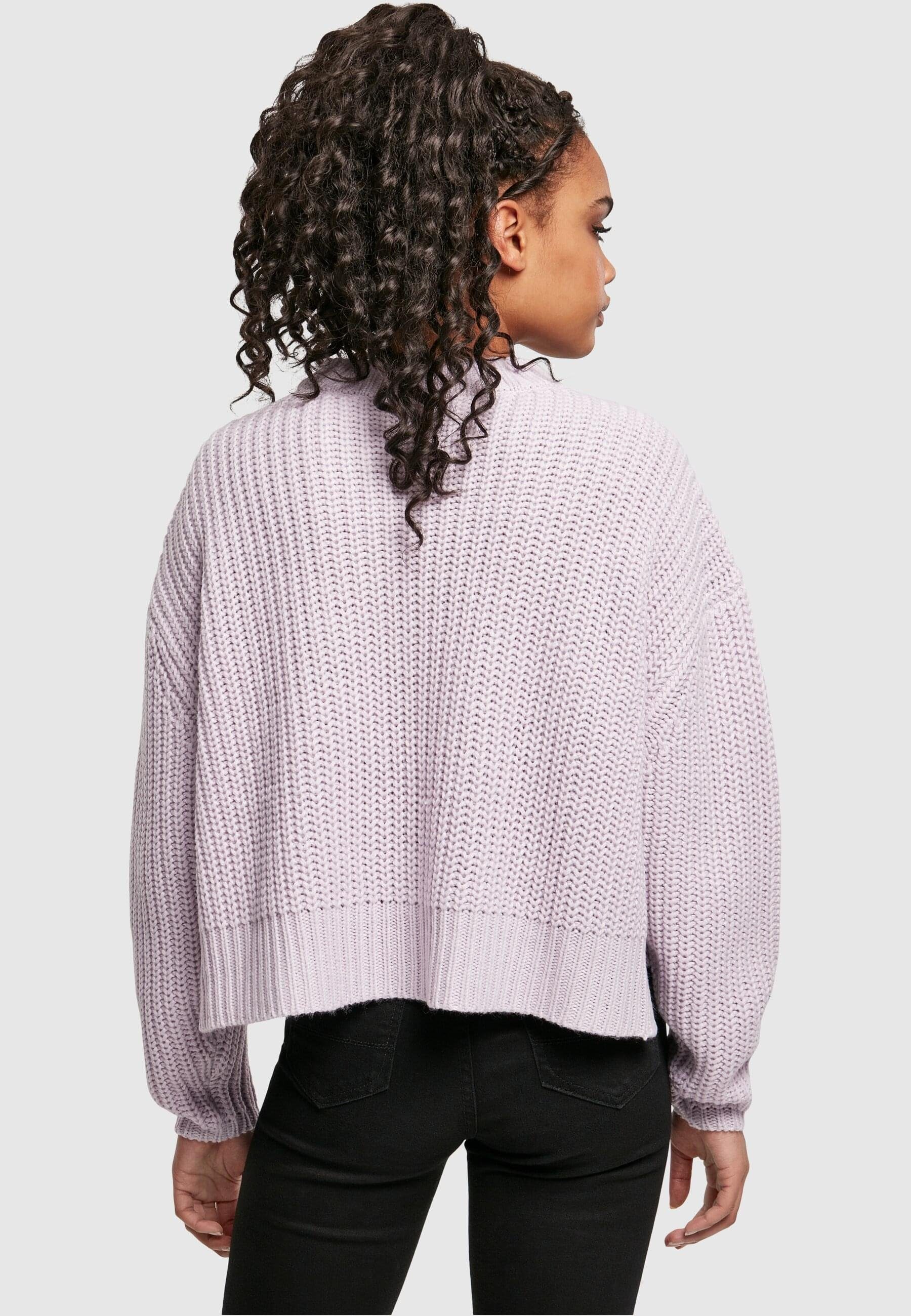 URBAN Kapuzenpullover (1-tlg) Sweater softlilac Damen Oversize Ladies CLASSICS Wide