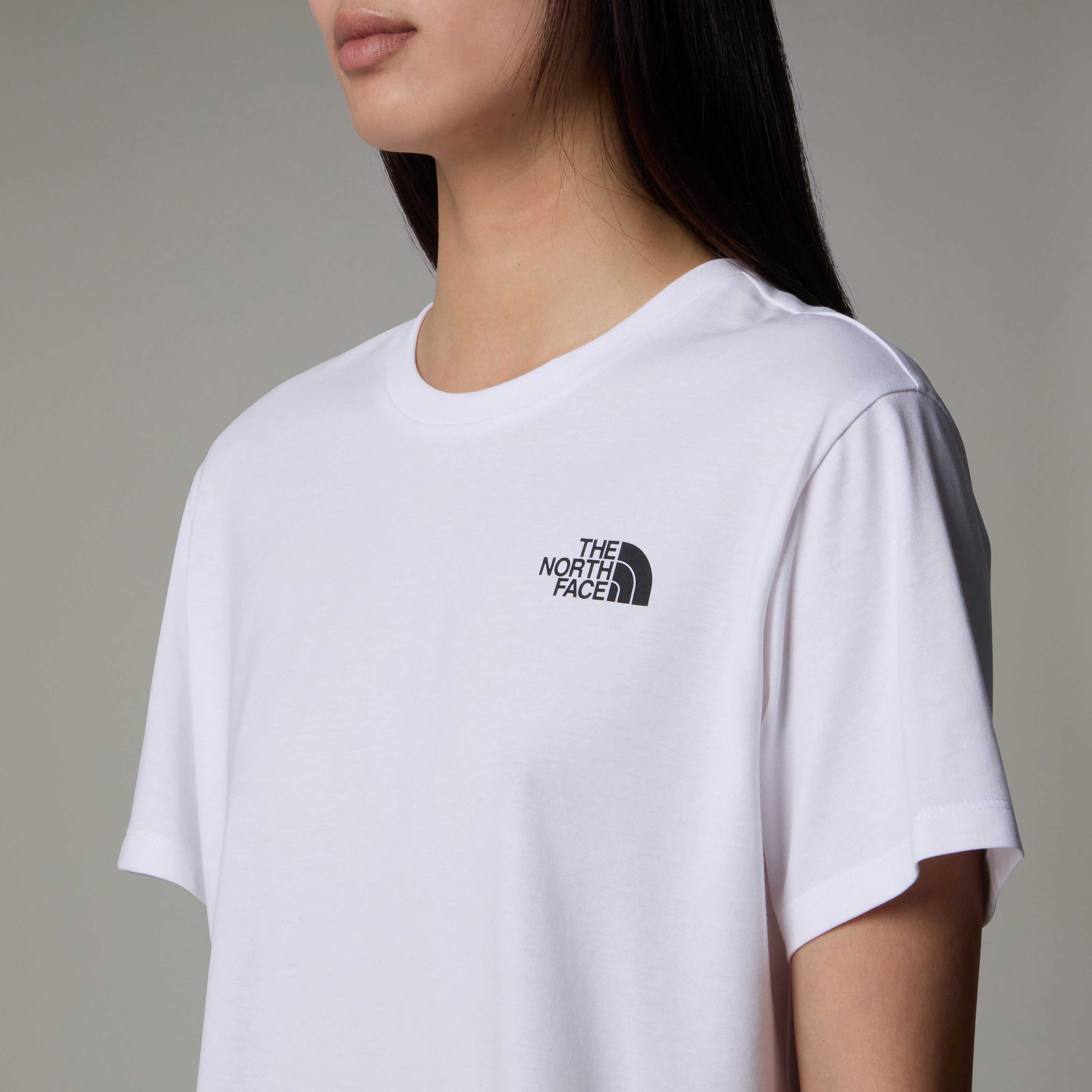 T-Shirt W SIMPLE DOME CROPPED SLIM TEE