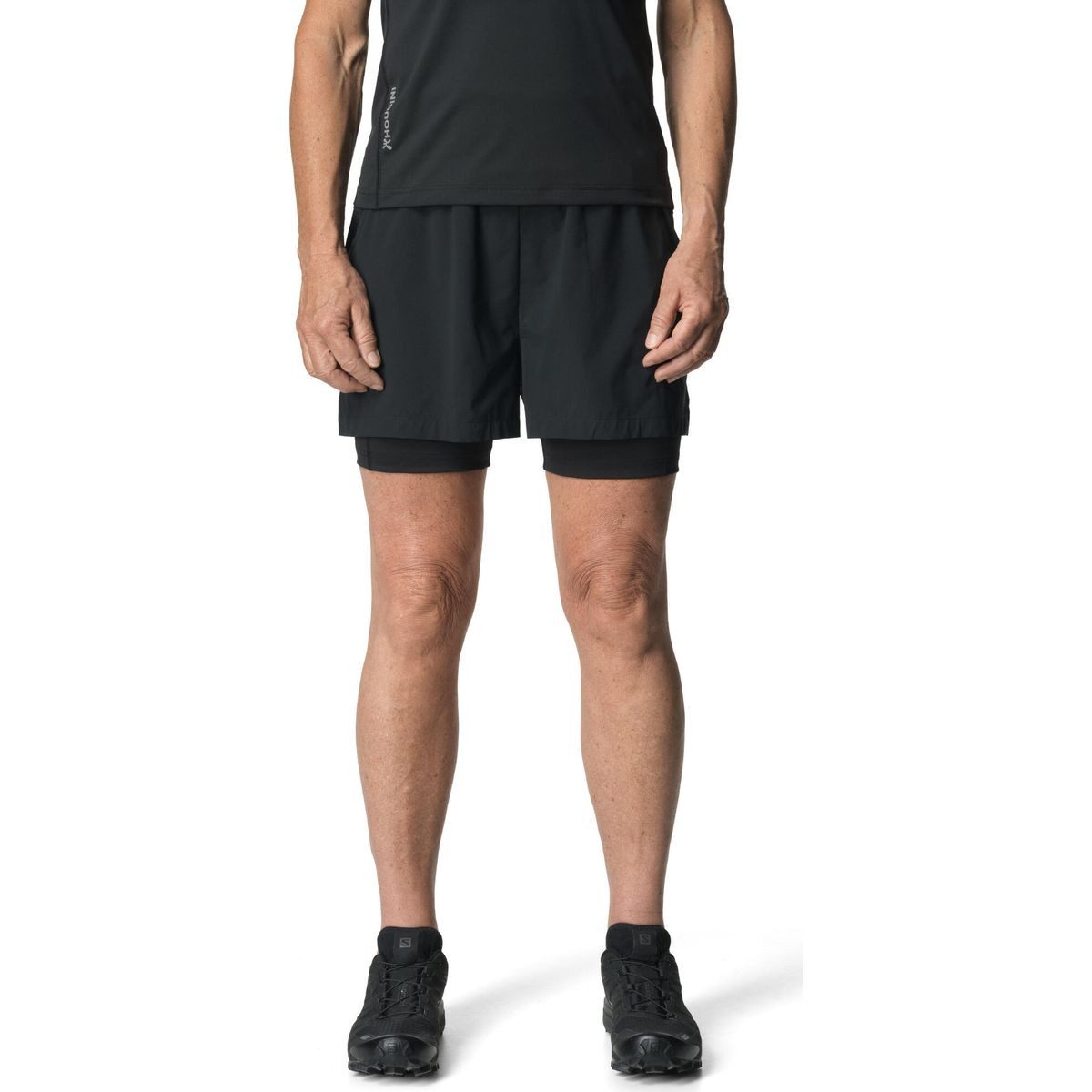 Houdini Funktionsshorts W's Pace Trail Shorts Leichte, atmungsaktive Shorts für Speed Hiking mit recycelbaren