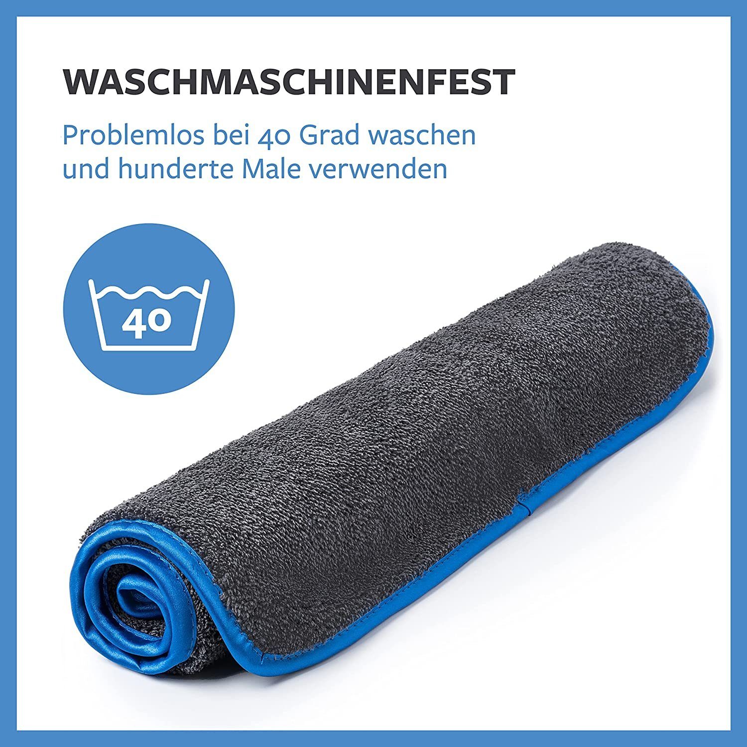 und Haushalt, GSM Allzwecktücher cm, Trockentuch) 3-tlg., Microfasertücher Polyester,20% CARBIGO Set, Mikrofasertuch (80% Lackschonende 40x40 Poliertuch 600 Polyamide, Auto Autopolitur, Fahrzeugpflege,