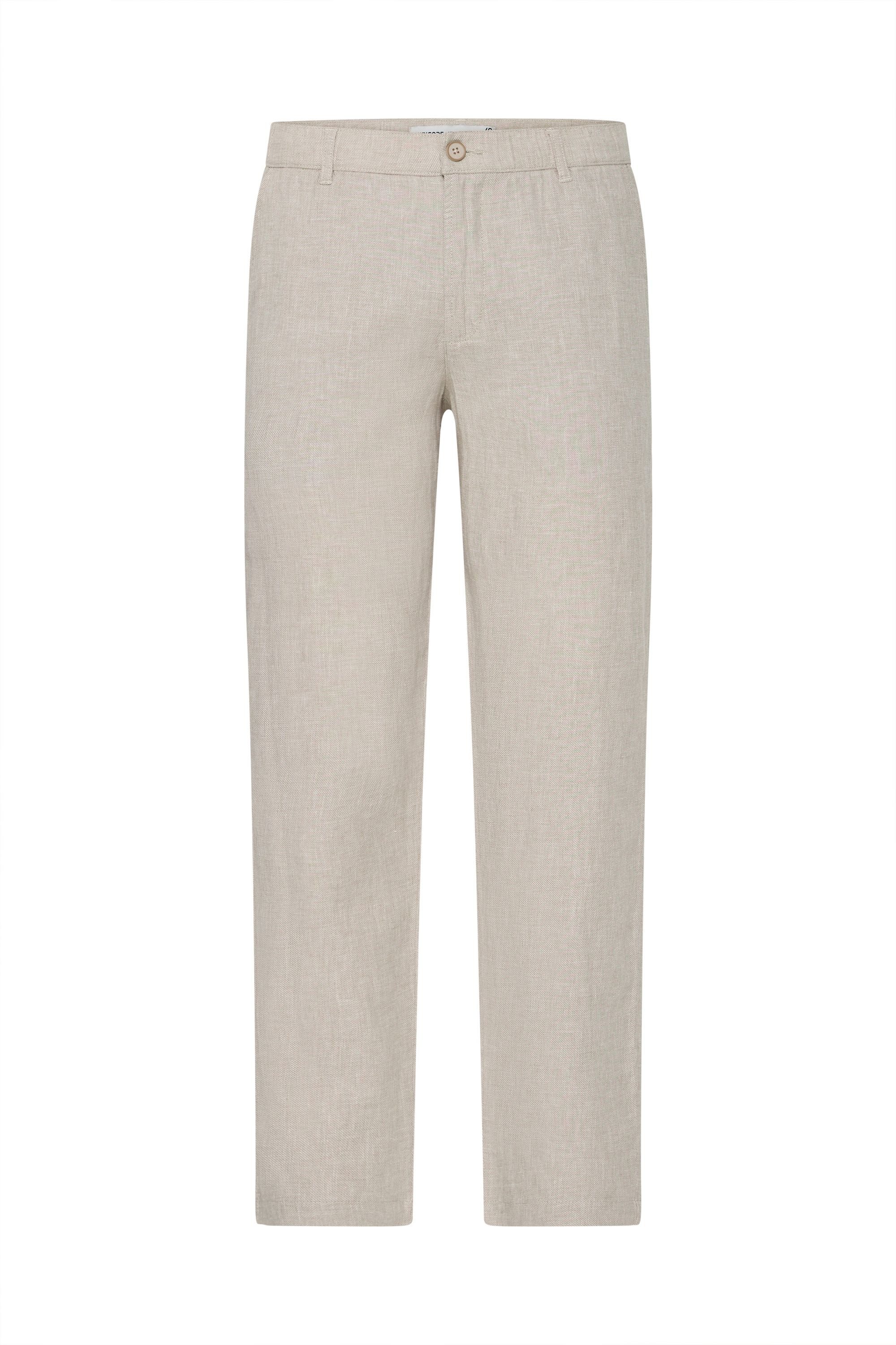 Indicode Leinenhose IDTropelo Sommerliche Chinohose aus Leinen-Baumwoll-Mix