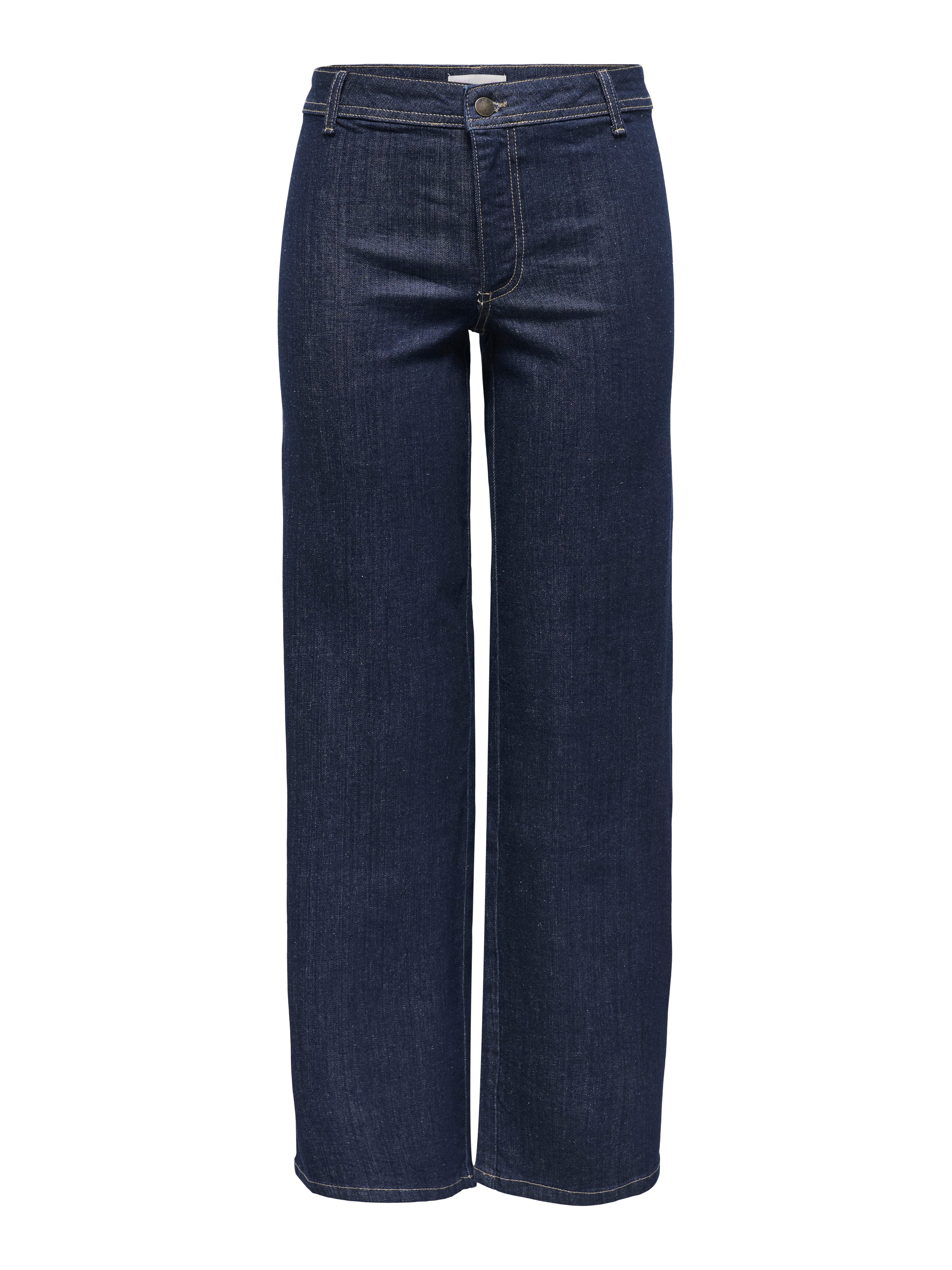 JDY Weite Jeans JDYVANESSA MIDWAIST WIDE JEANS DBD DENIM