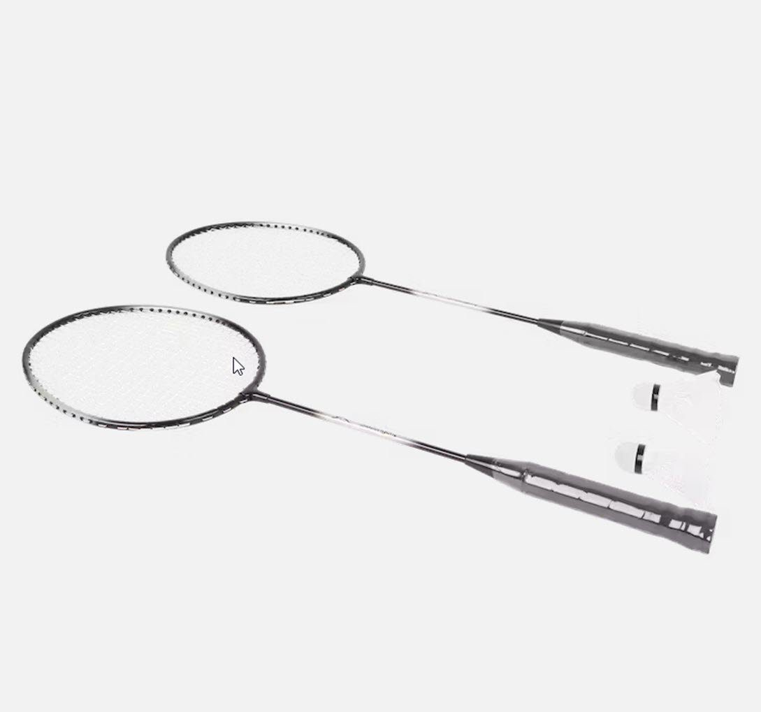 Spectrum Badmintonschläger Badminton Set 5 tlg., (5 tlg)